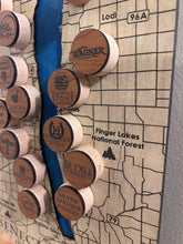 Load image into Gallery viewer, Seneca Lake Winery Touring Map