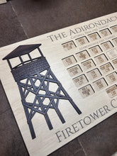 Load image into Gallery viewer, Adirondack Fire Tower Challenge Tracker