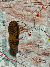 Load image into Gallery viewer, Hiking Boot Map Pins - Set of 12