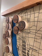 Load image into Gallery viewer, Seneca Lake Winery Touring Map