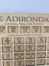 Load image into Gallery viewer, Adirondack Fire Tower Challenge Tracker