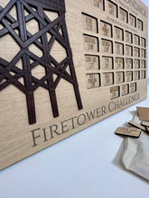 Load image into Gallery viewer, Adirondack Fire Tower Challenge Tracker
