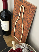 Load image into Gallery viewer, Favorite Wine Variety Wall Display