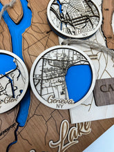 Load image into Gallery viewer, Finger Lakes LakeTown Ornaments
