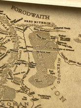 Load image into Gallery viewer, Lord of the Rings Map | Middle Earth