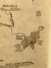 Load image into Gallery viewer, Lord of the Rings Map | Middle Earth