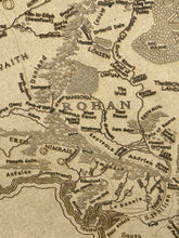 Load image into Gallery viewer, Lord of the Rings Map | Middle Earth