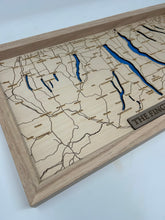 Load image into Gallery viewer, Finger Lakes Bathymetric Map