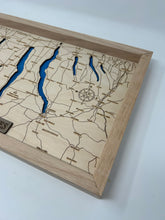 Load image into Gallery viewer, Finger Lakes Bathymetric Map