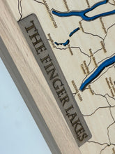 Load image into Gallery viewer, Finger Lakes Bathymetric Map