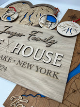 Load image into Gallery viewer, Custom Lake House Laser Engraved Sign