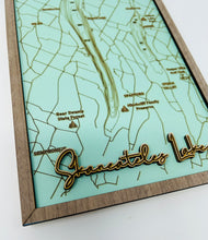 Load image into Gallery viewer, Finger Lakes Collectible Sized Bathymetric Maps