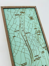 Load image into Gallery viewer, Finger Lakes Collectible Sized Bathymetric Maps