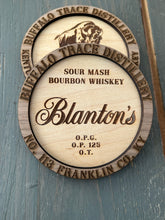 Load image into Gallery viewer, Bourbon Whiskey Coasters | Laser Engraved Wood | Distillery Gift Set