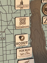 Load image into Gallery viewer, Seneca Lake Winery Map