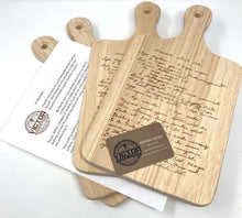 Load image into Gallery viewer, Cutting Board - Recipe Engraving