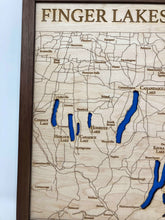 Load image into Gallery viewer, Finger Lakes Map