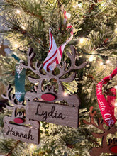 Load image into Gallery viewer, Reindeer Christmas Ornaments