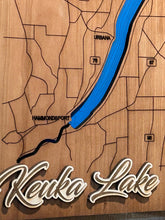 Load image into Gallery viewer, Bathymetric Cherry Lake Map