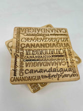 Load image into Gallery viewer, Finger Lakes Letter Coasters