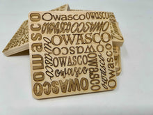 Load image into Gallery viewer, Finger Lakes Letter Coasters