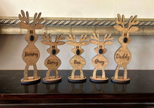Load image into Gallery viewer, Stand Up Reindeer Christmas Decorations