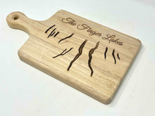 Load image into Gallery viewer, Finger Lakes Topographical Cutting Board