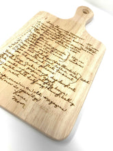 Load image into Gallery viewer, Cutting Board - Recipe Engraving