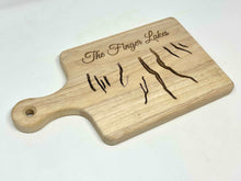 Load image into Gallery viewer, Finger Lakes Topographical Cutting Board