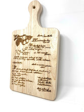 Load image into Gallery viewer, Cutting Board - Recipe Engraving