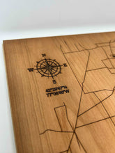 Load image into Gallery viewer, Bathymetric Cherry Lake Map