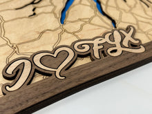 Load image into Gallery viewer, I Love the Finger Lakes Wall Art