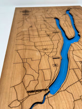 Load image into Gallery viewer, Bathymetric Cherry Lake Map