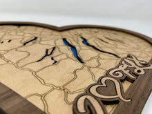 Load image into Gallery viewer, I Love the Finger Lakes Wall Art