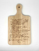 Load image into Gallery viewer, Cutting Board - Recipe Engraving