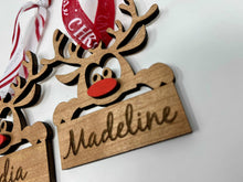 Load image into Gallery viewer, Reindeer Christmas Ornaments