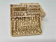 Load image into Gallery viewer, Finger Lakes Letter Coasters