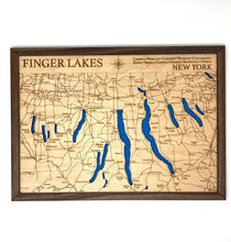 Load image into Gallery viewer, Finger Lakes Map