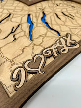 Load image into Gallery viewer, I Love the Finger Lakes Wall Art