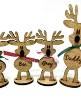 Load image into Gallery viewer, Stand Up Reindeer Christmas Decorations