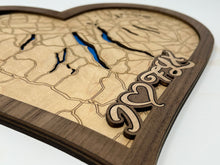 Load image into Gallery viewer, I Love the Finger Lakes Wall Art