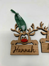 Load image into Gallery viewer, Reindeer Christmas Ornaments