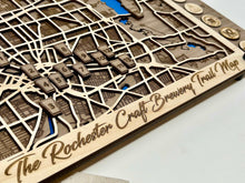 Load image into Gallery viewer, Rochester Craft Brewery Trail Map