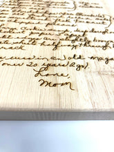 Load image into Gallery viewer, Cutting Board - Recipe Engraving