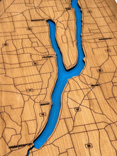 Load image into Gallery viewer, Bathymetric Cherry Lake Map
