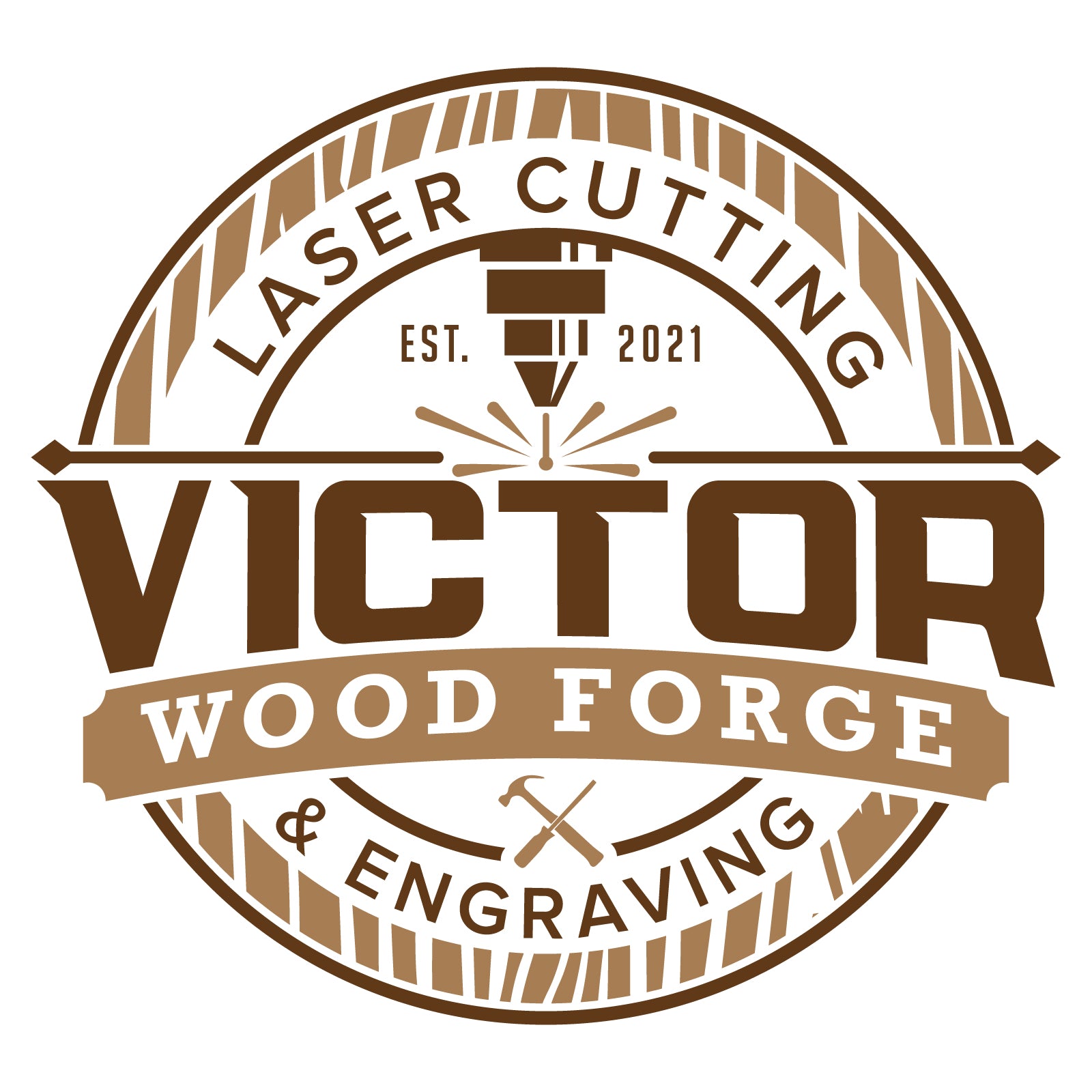 Victor Wood Forge - Custom Laser Cutting and Engraving