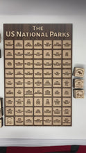 Load and play video in Gallery viewer, US National Parks Wall Tracker | Bagger
