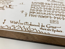 Load image into Gallery viewer, Lord of the Rings Map | The Misty Mountain