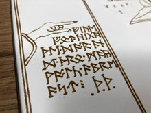 Load image into Gallery viewer, Lord of the Rings Map | The Misty Mountain