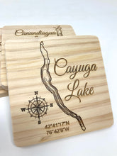 Load image into Gallery viewer, Topographic Finger Lakes Coasters